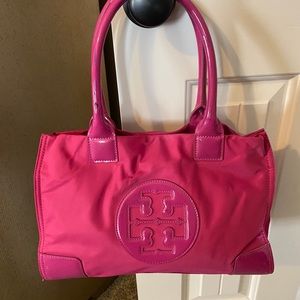 Pink Tory Burch Ella Tote